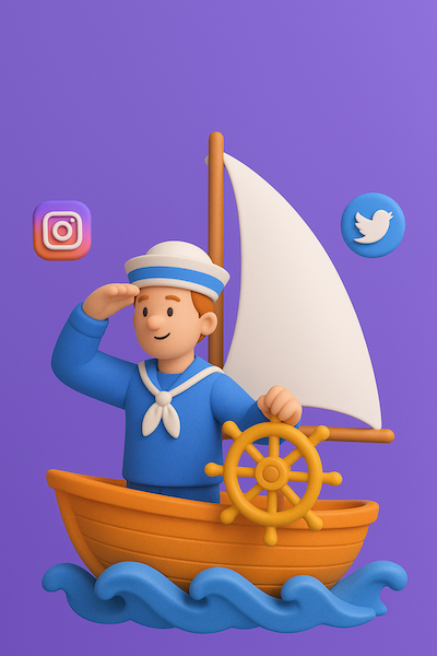 Captain sailing with SailRR